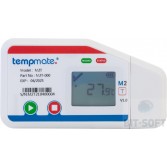 tempmate®-M2 -miniaturowy rejestrator temperatur wielokrotnego użytku USB PDF